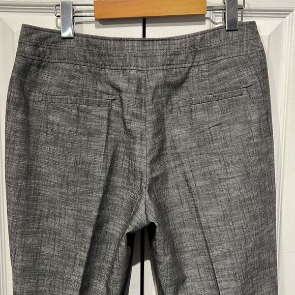 Larry Levine Grey Cropped Pants Size 8‎ - Picture 8 of 12
